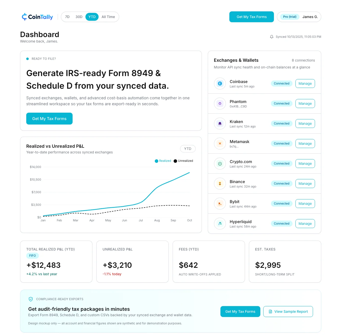 CoinTally - Crypto Tax Reports In Minutes